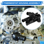 Thermostat Housing Assembly with Sensor for Kia Rondo (2008–2010) 256002G600