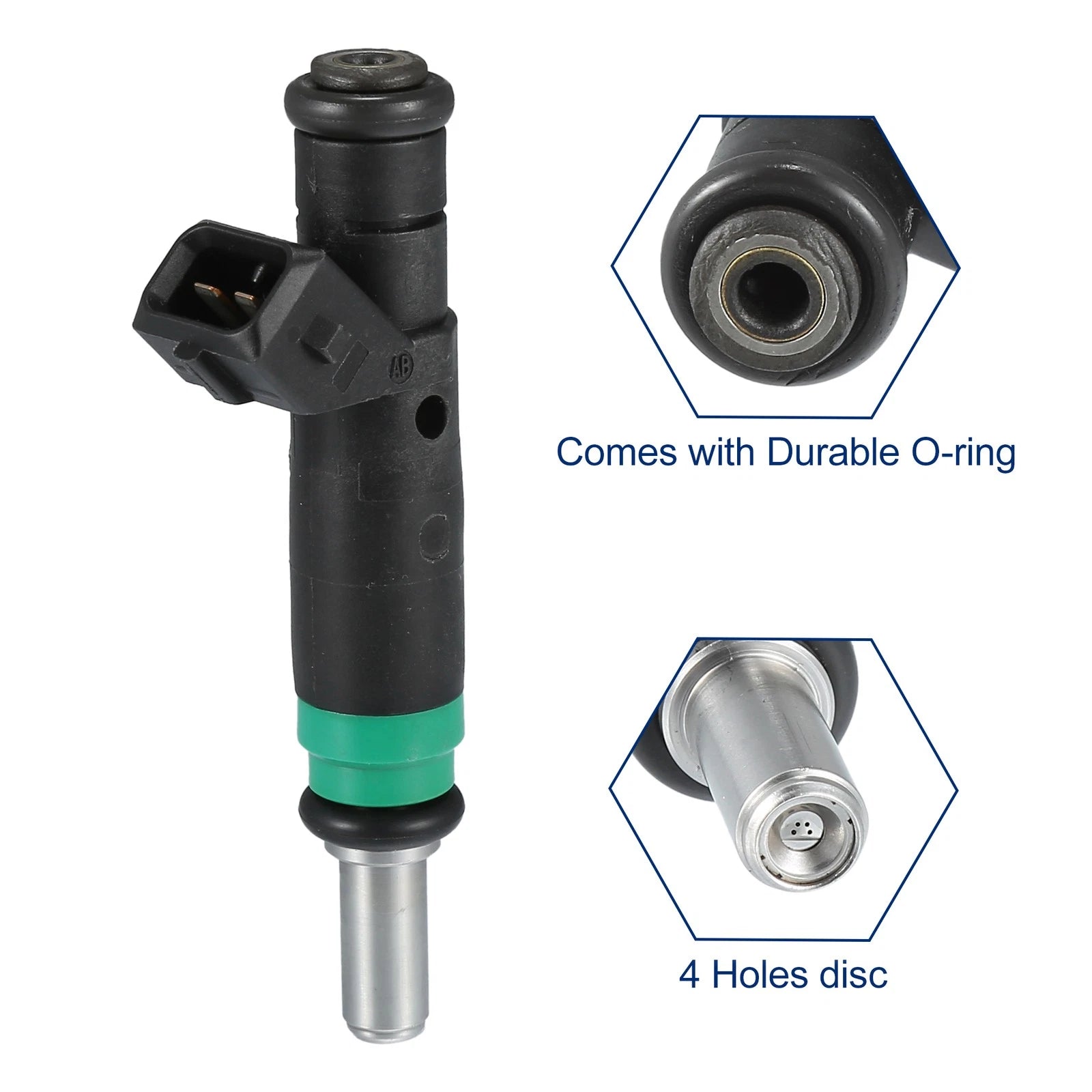 8pcs Fuel Injector for BMW 750i 750Li (2006–2008) No. 13647525721, 745060353122