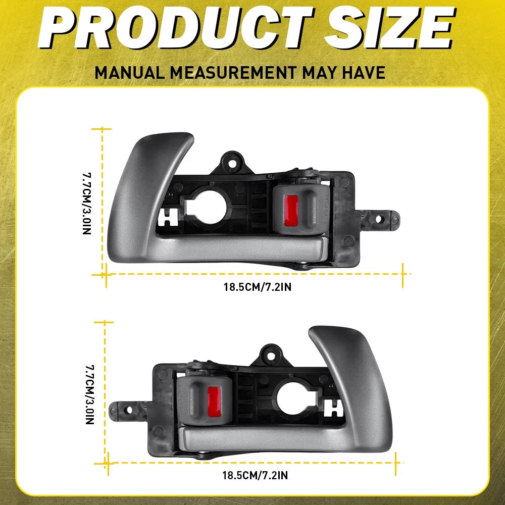 Pair Interior Door Handles for Hyundai Santa Fe (2007–2012)