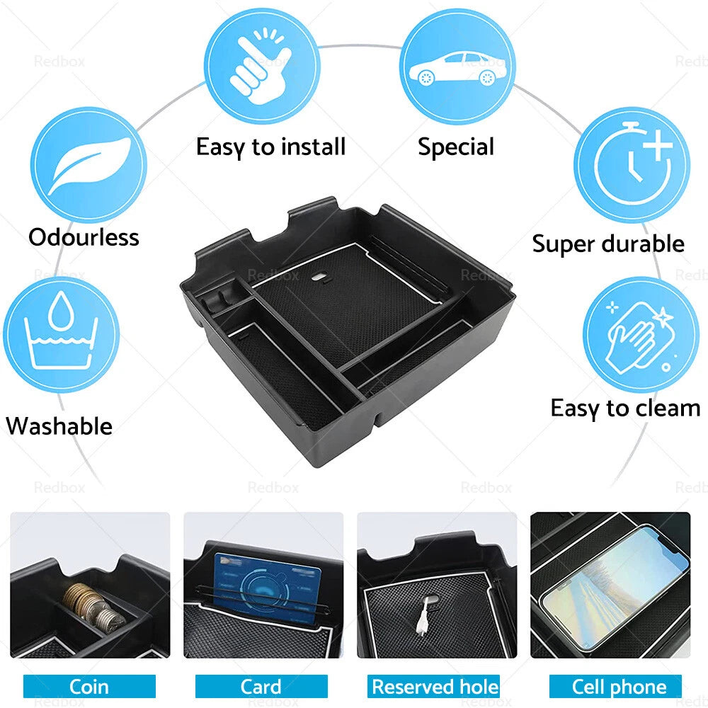 Centre Console Armrest Storage Box Tray for Kia Carnival (2021–2023)
