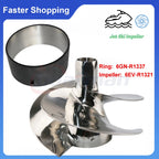 Jet Ski Impeller for Yamaha GP1800 (OEM 6EV-R1321, 6ET-R1321, 6GN-R1337-00-0)