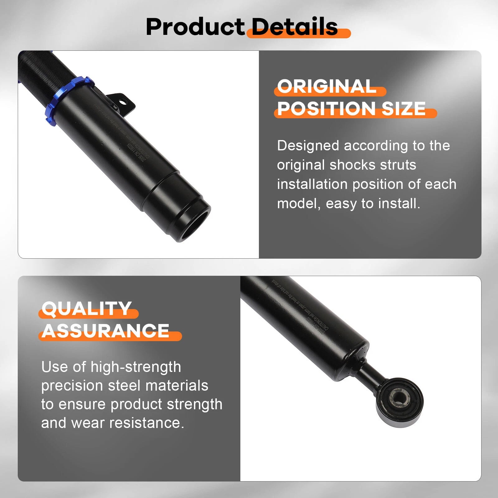 Coilovers for BMW E46 325i 330i (2001-2005) Adjustable Height Suspension
