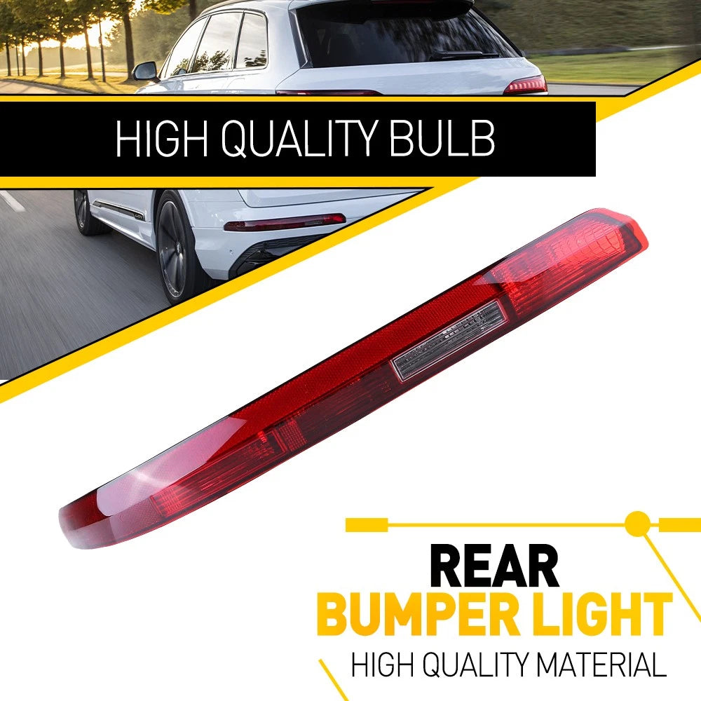 Left Rear Bumper Stop Lamp Reflector for Audi Q7 (2016–2020)