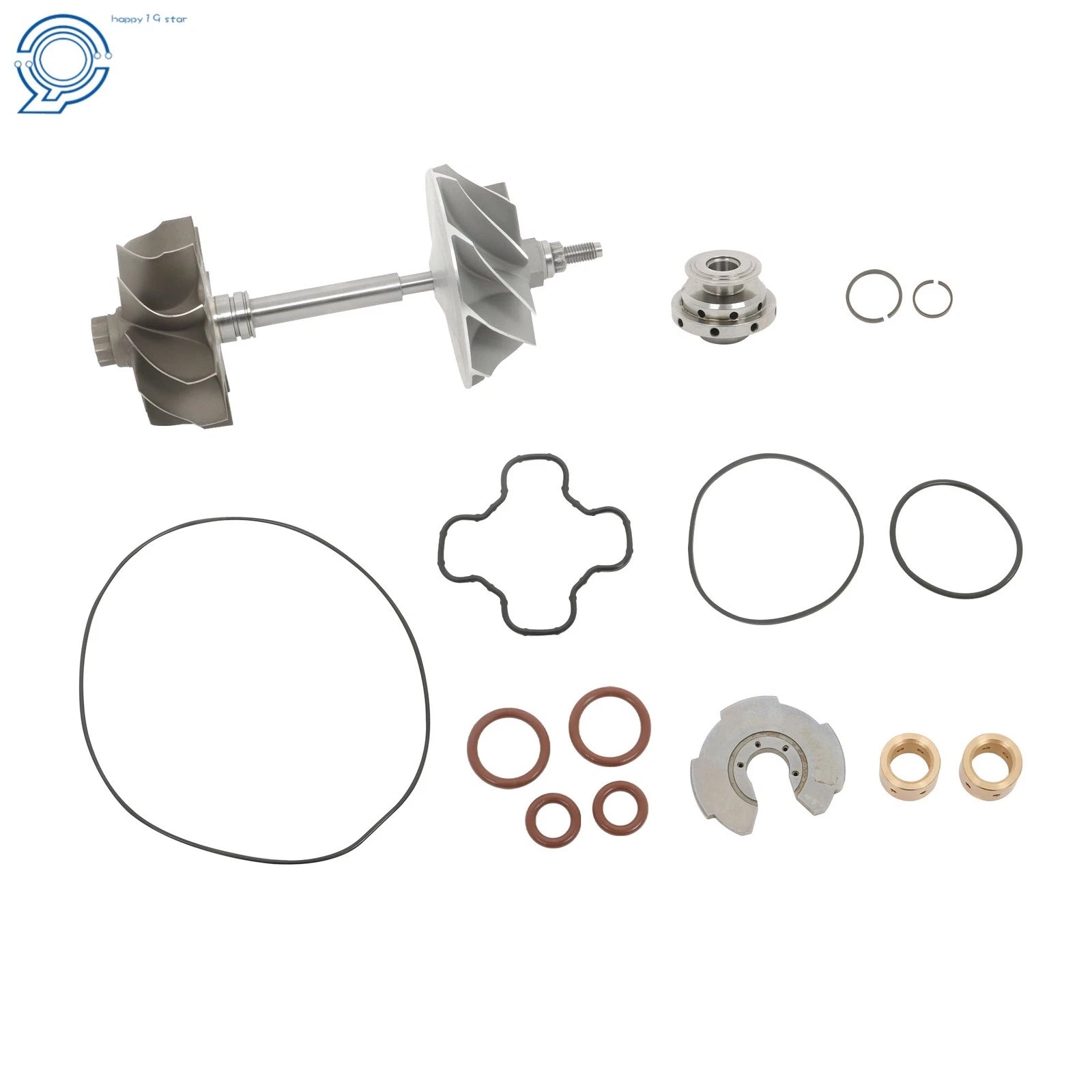 Turbo Comp Wheel & Shaft Rebuild for Ford F250 F350 7.3 Powerstroke (1999–2003)