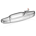 Front Right Outside Door Handle for Peugeot 406 & Seat Toledo (2004)