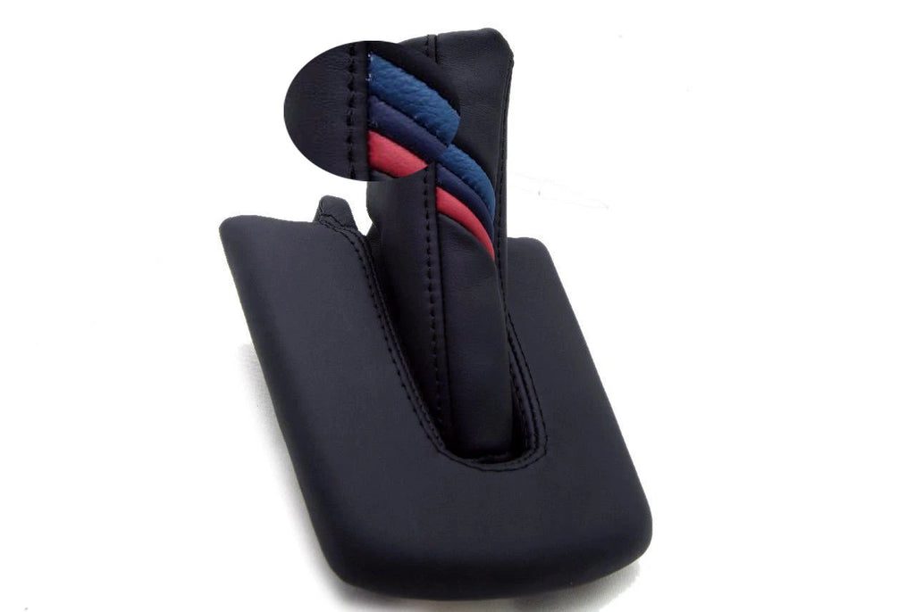 E Brake Boot for BMW E85 Z4 (2003–2008) Leather Synthetic M3 Style Stripes