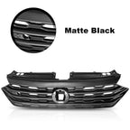 Matte Glossy Black Bumper Grille for Volkswagen Jetta (2019–2020)