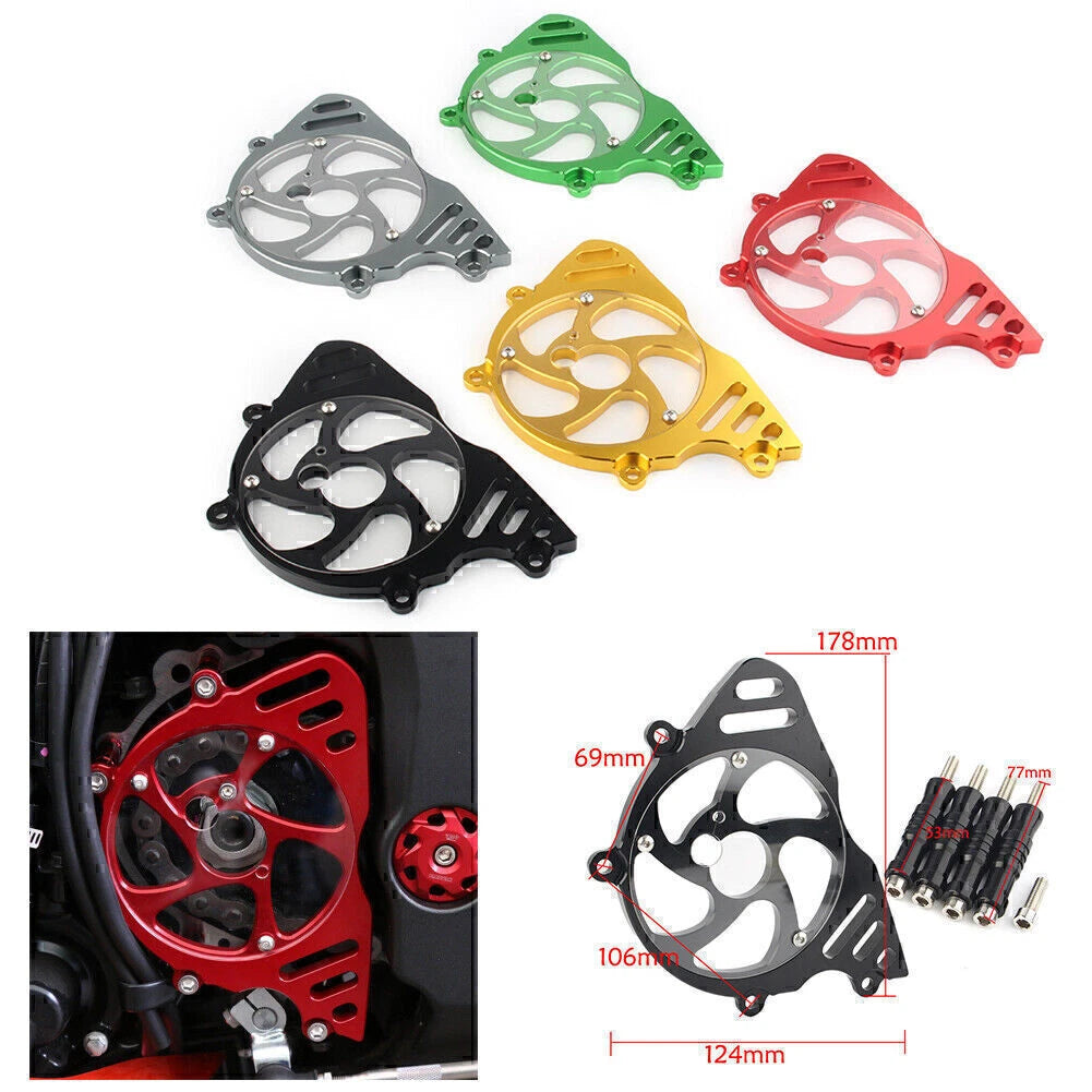 Front Sprocket Chain Cover Guard for Kawasaki Z1000 (2010–2017) Black