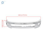 Split Front Bumper for RAM 2500 3500 (2010–2018) with Fog Lamp Holes