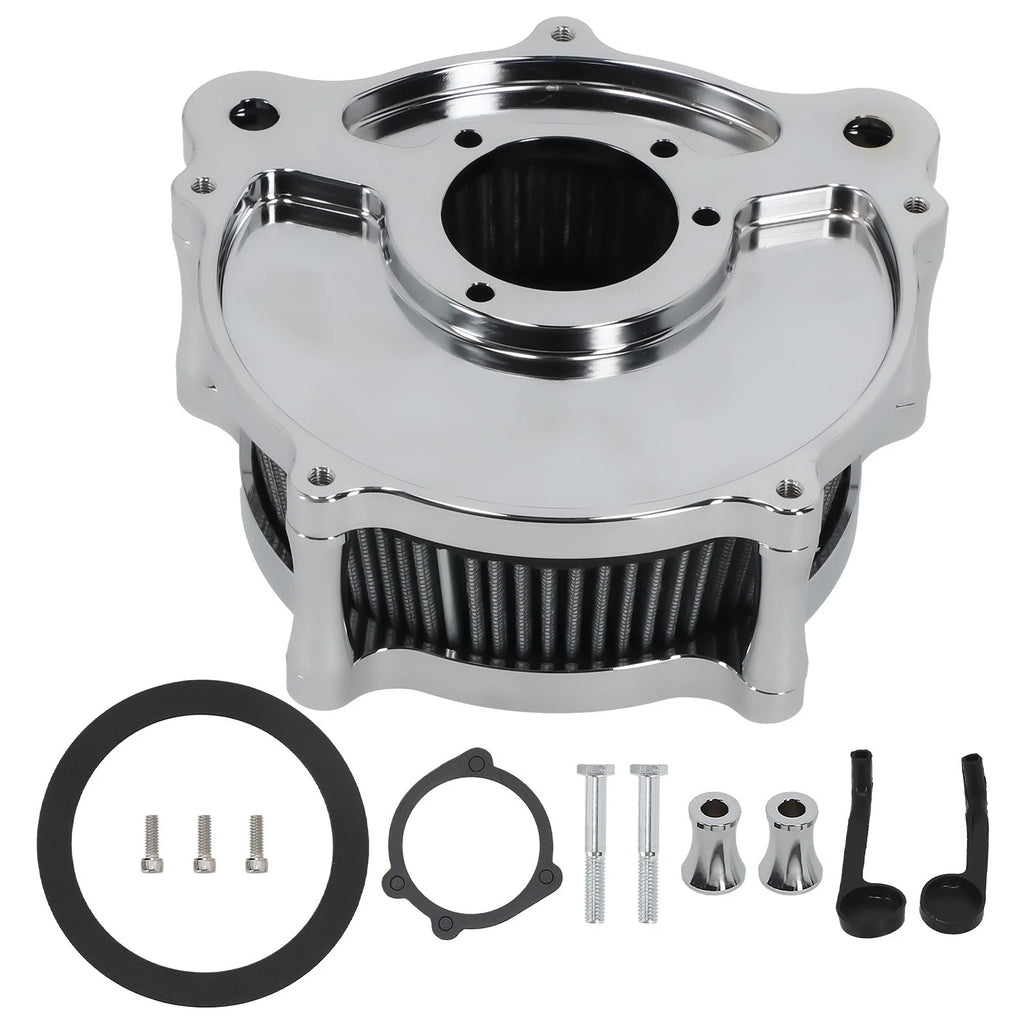 Air Cleaner Filter Intake for Harley Touring Road King Road Glide Electra (2000–2023)