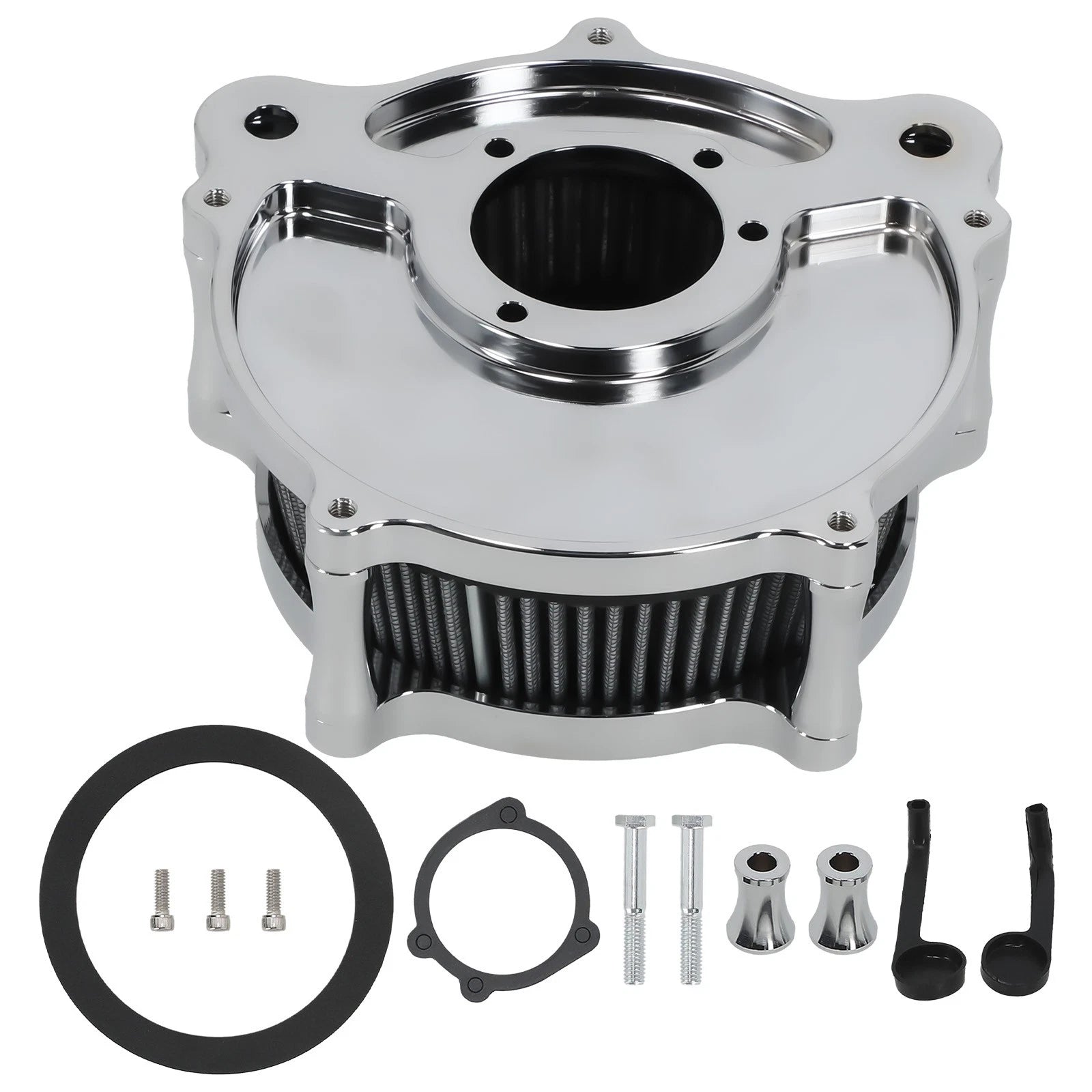 Air Cleaner Filter Intake for Harley Touring Road King Road Glide Electra (2000–2023)
