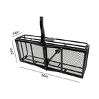 500LB Folding Hitch Mount Cargo Rack for