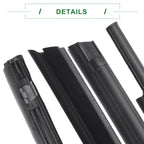 2pcs Weatherstrip Window Seal No. 681640C020 for Toyota Tundra (2007–2021)