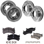 Disc Brake Rotor and Pad Kit for GMC Sierra 2500 HD (2005)