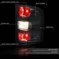 LED Tail Brake Light Lamp for Silverado Sierra 1500 2500HD 3500 (2007–2014)
