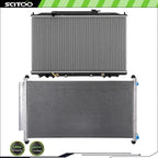 Radiator and A/C Condenser Kit for Honda Odyssey (2005–2010)