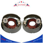 Set of 2 Electric Trailer Backing Plates for Dexter 8K Axle (Fits 8000)