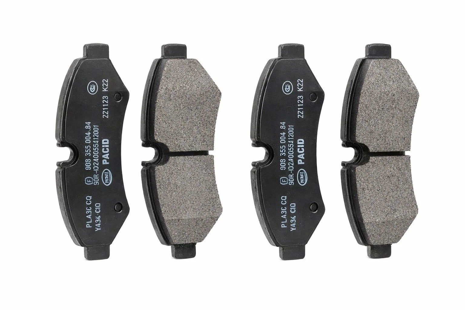 Set of 4 Rear Disc Brake Pads for Mercedes-Benz eSprinter (2024–2025) 9104207300