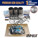 Overhaul Rebuild Kit for Isuzu 3LB1 (Engine Piston Ring, Head Gasket, Bearing)