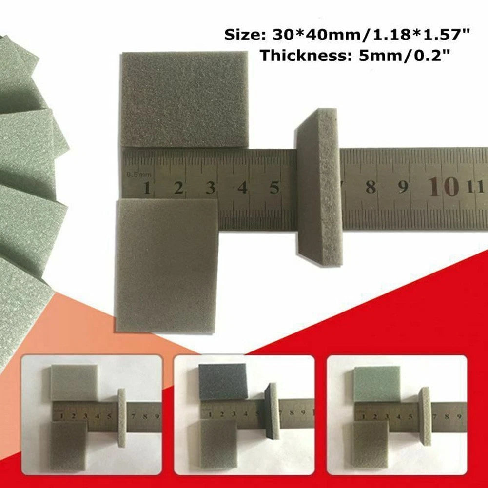 Set of 4 Wet Dry Sanding Blocks for Bodywork Fine Coarse Grit