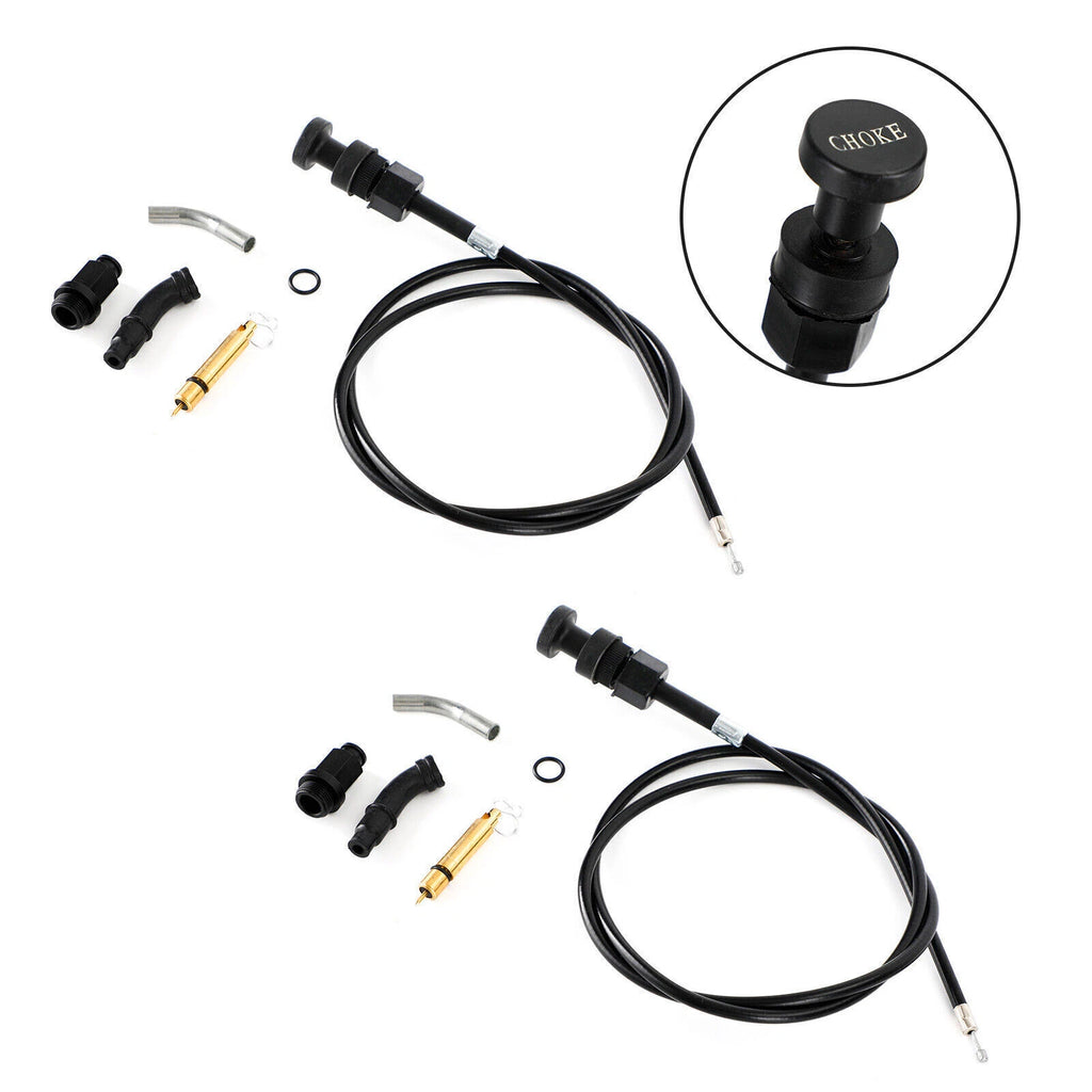 2X Carburetor Choke Cable Plunger Kit for Honda Rancher TRX350 FM TM (2000–2006)