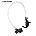 Clear Beer Line Tool Set with Picnic Tap Faucet for Homebrew Keg