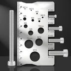 Metric Screw Thread Pitch Gauge for Bolt Nut Set (Stainless Steel)