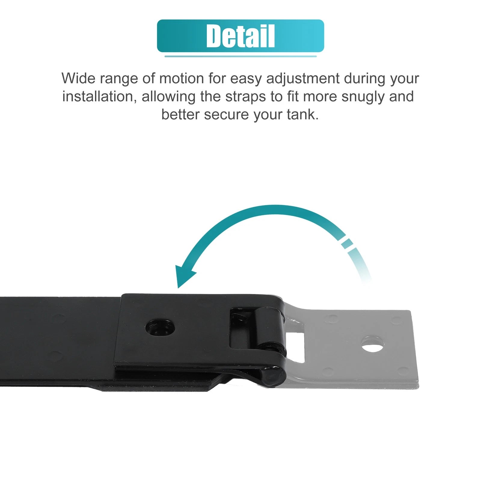 Set of 2 Fuel Tank Straps for Ford F-250 Super Duty (1999–2010) F81Z9054AA