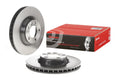 Front Brake Disc Rotor Vent 350mm Coat for VW Audi Porsche