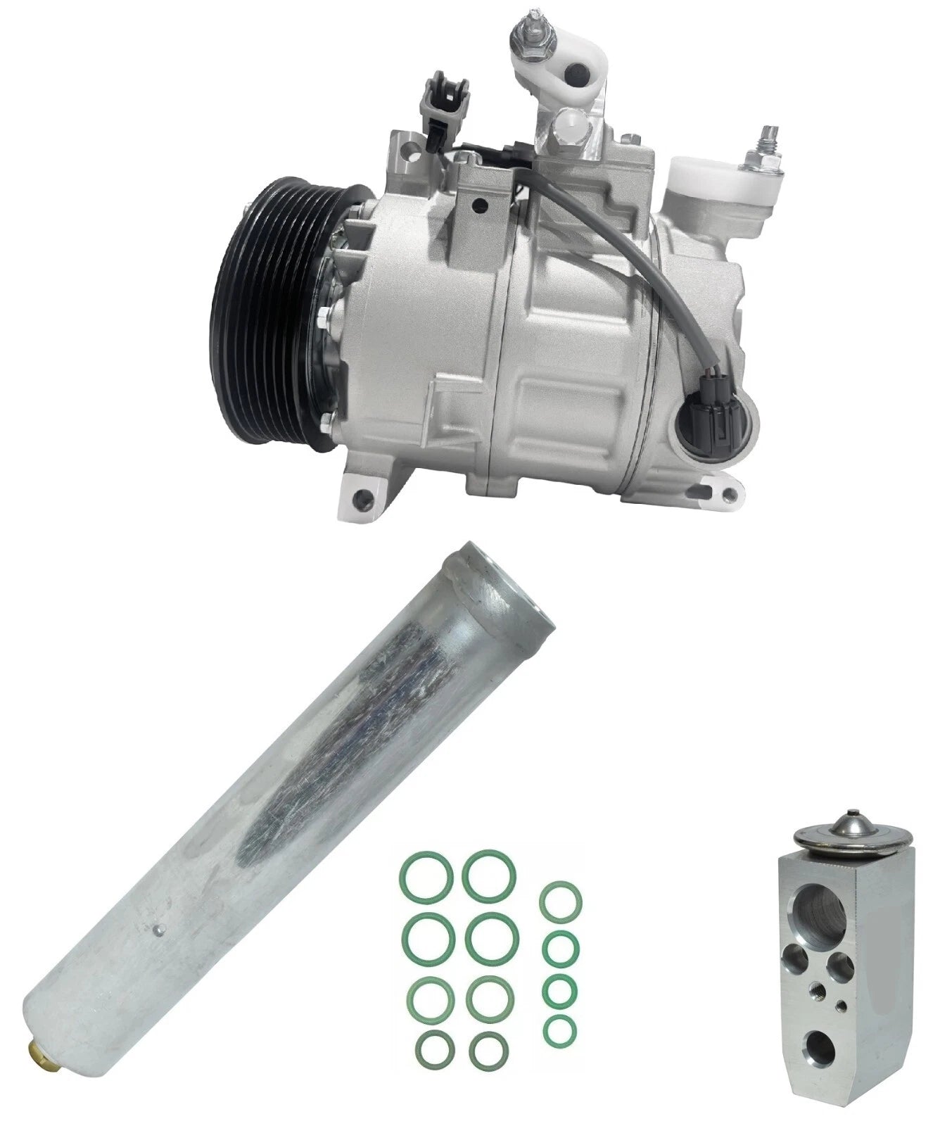 AC Compressor Kit Replacement for Infiniti M35 (2009–2009)
