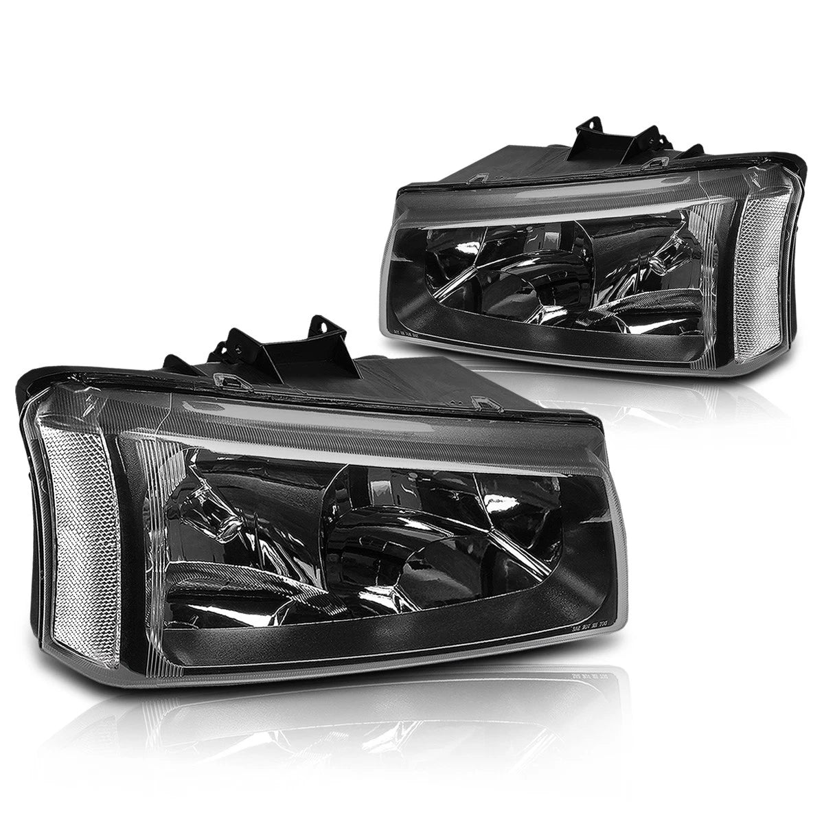 Upper Headlight/Lamp Clear Side Corner for Chevy Silverado/Avalanche (2003–2006)