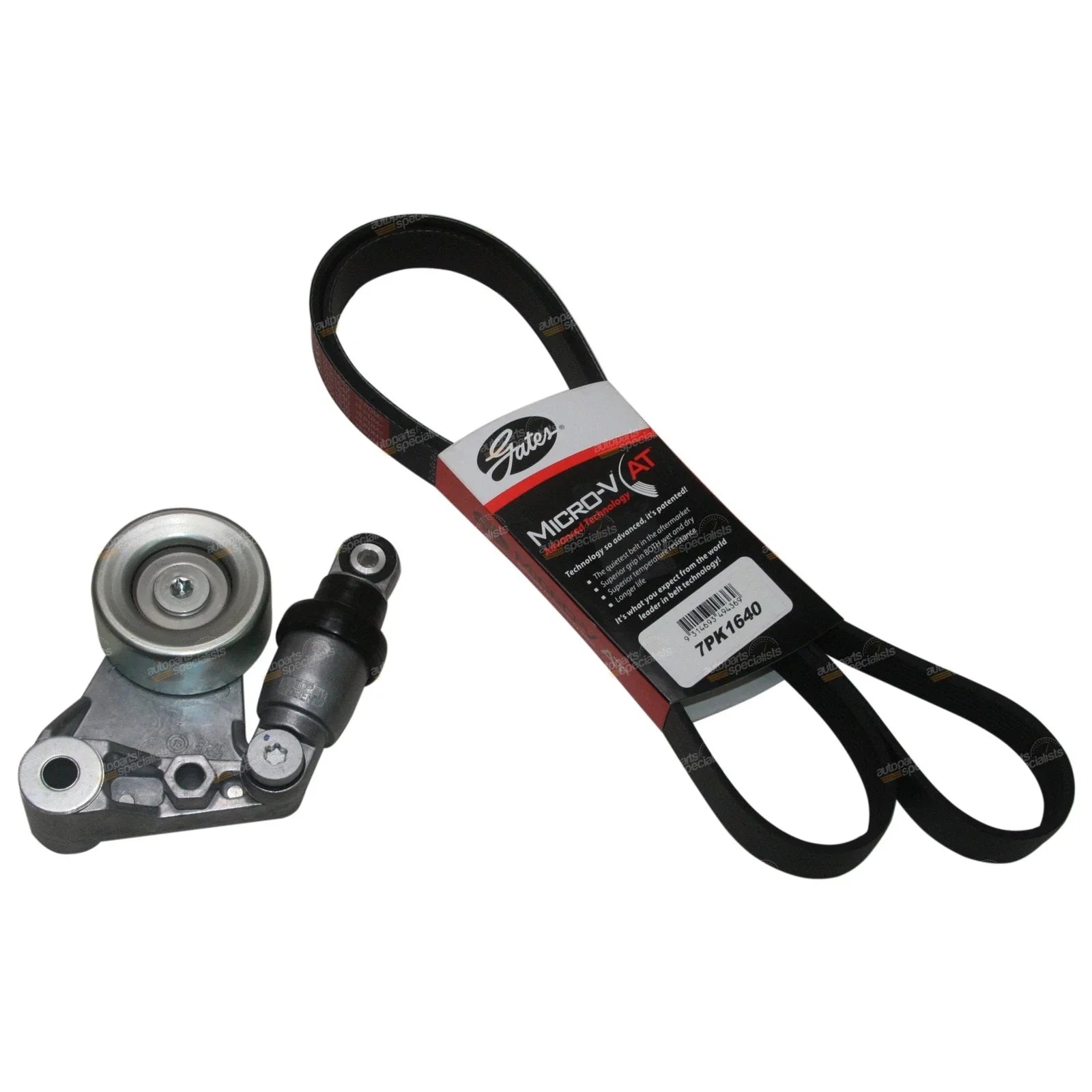 Drive Belt & Tensioner Assembly for Patrol GU ZD30DDT 3.0L Diesel (2000 - 2006)