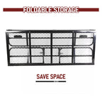 Cargo Carrier Hitch Mount Rear Folding Basket Rack for SUV (Fits Most Models)