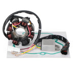 Magneto Stator, Voltage Rectifier, Gasket for EXC 400 450 525 XC XC-W (2005–2007)