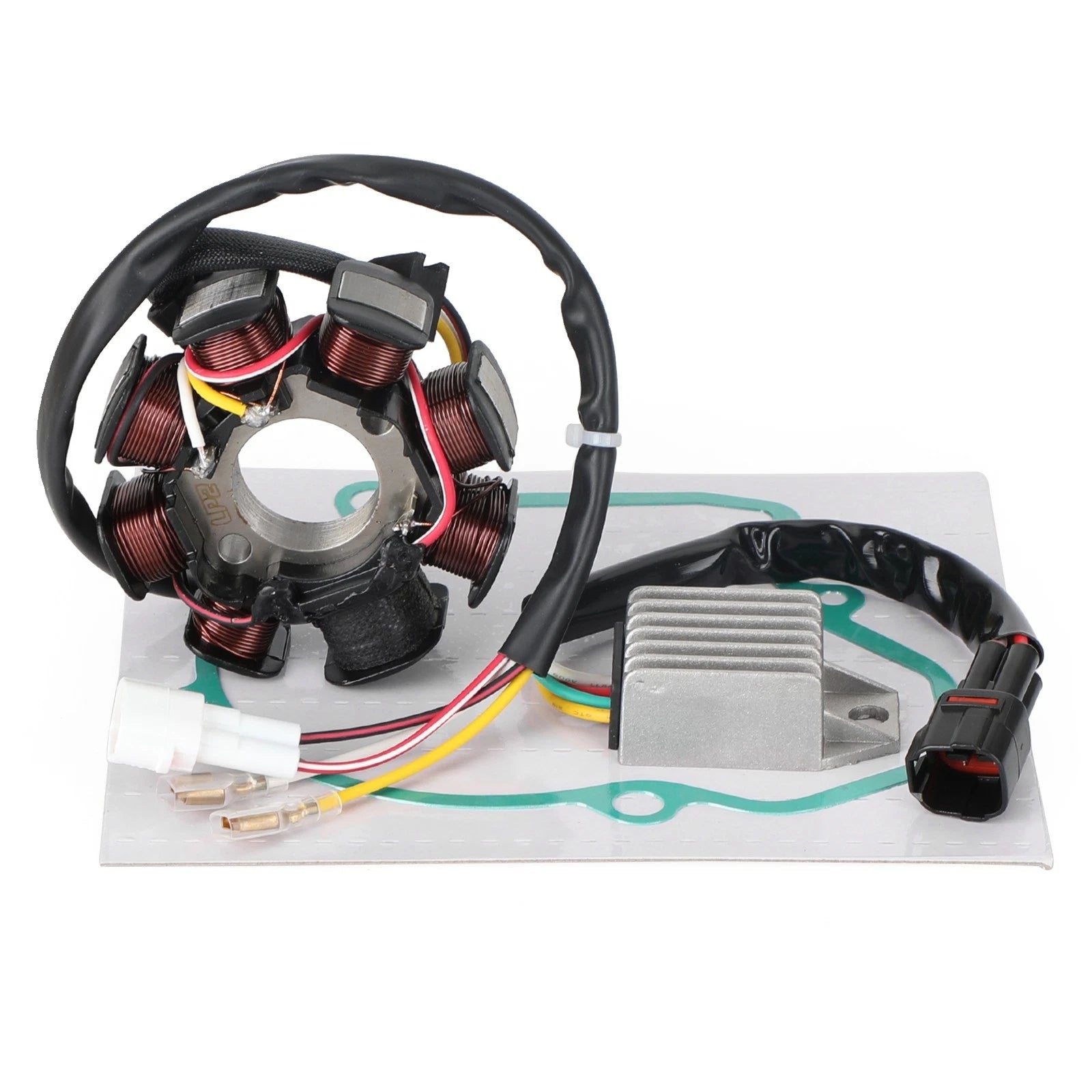 Magneto Stator, Voltage Rectifier, Gasket for EXC 400 450 525 XC XC-W (2005–2007)