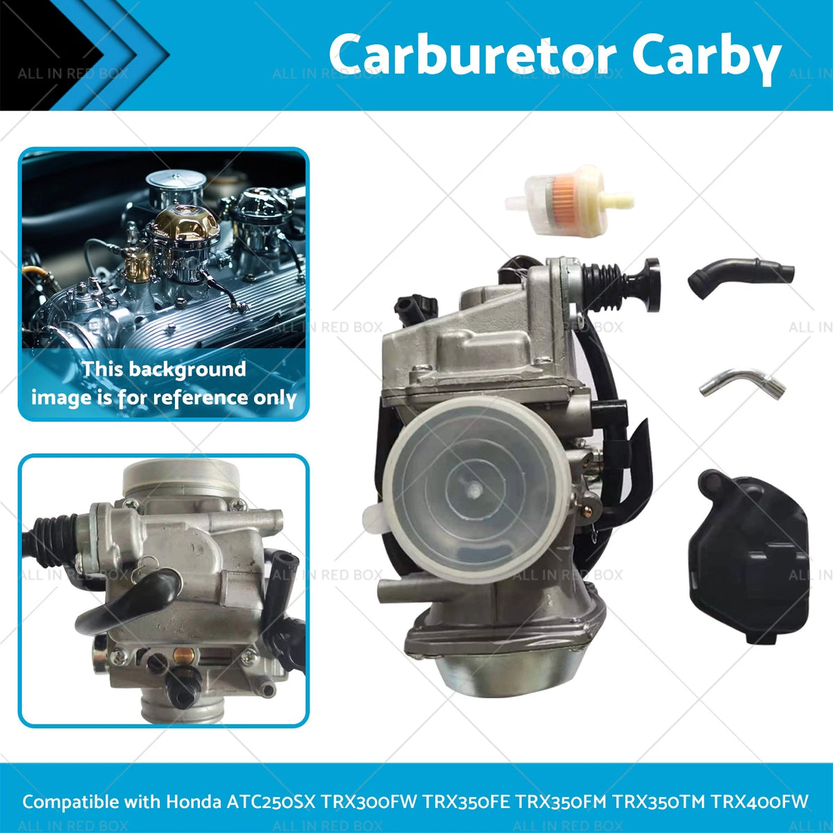 Carburetor Upgrade Kit for Honda ATC250SX TRX300FW TRX350FE (1985–2006)