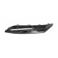Replacement Chrome Plastic Driver Side Front Upper Bumper Cover Molding