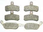 Front Rear Brake Pads for Harley Davidson FXDB Dyna Street Bob (2008–2017)