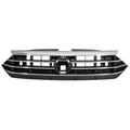 Replacement Black Chrome ABS Plastic Front Grille (See compatibility Chart)