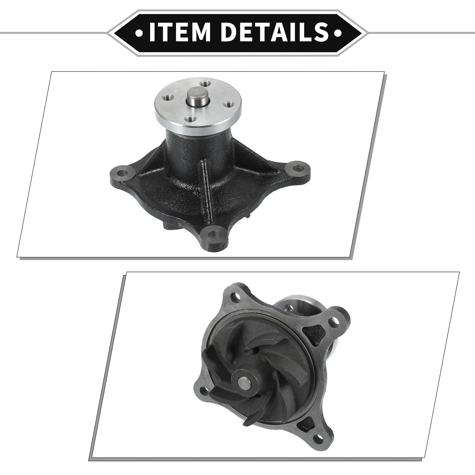 Water Pump for Mitsubishi 4D31 4D30 4D32 (No.ME015045/ME015030)