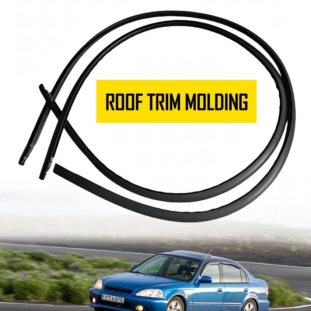 Set of 2 Roof Side Moldings for Honda Civic EK4 EK9 (1996–2000) OEM