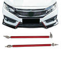 Adjustable Front Bumper Lip Strut Splitter Rod for Universal Fit (2010–2023)