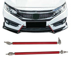 Adjustable Front Bumper Lip Strut Splitter Rod for Universal Fit (2010–2023)
