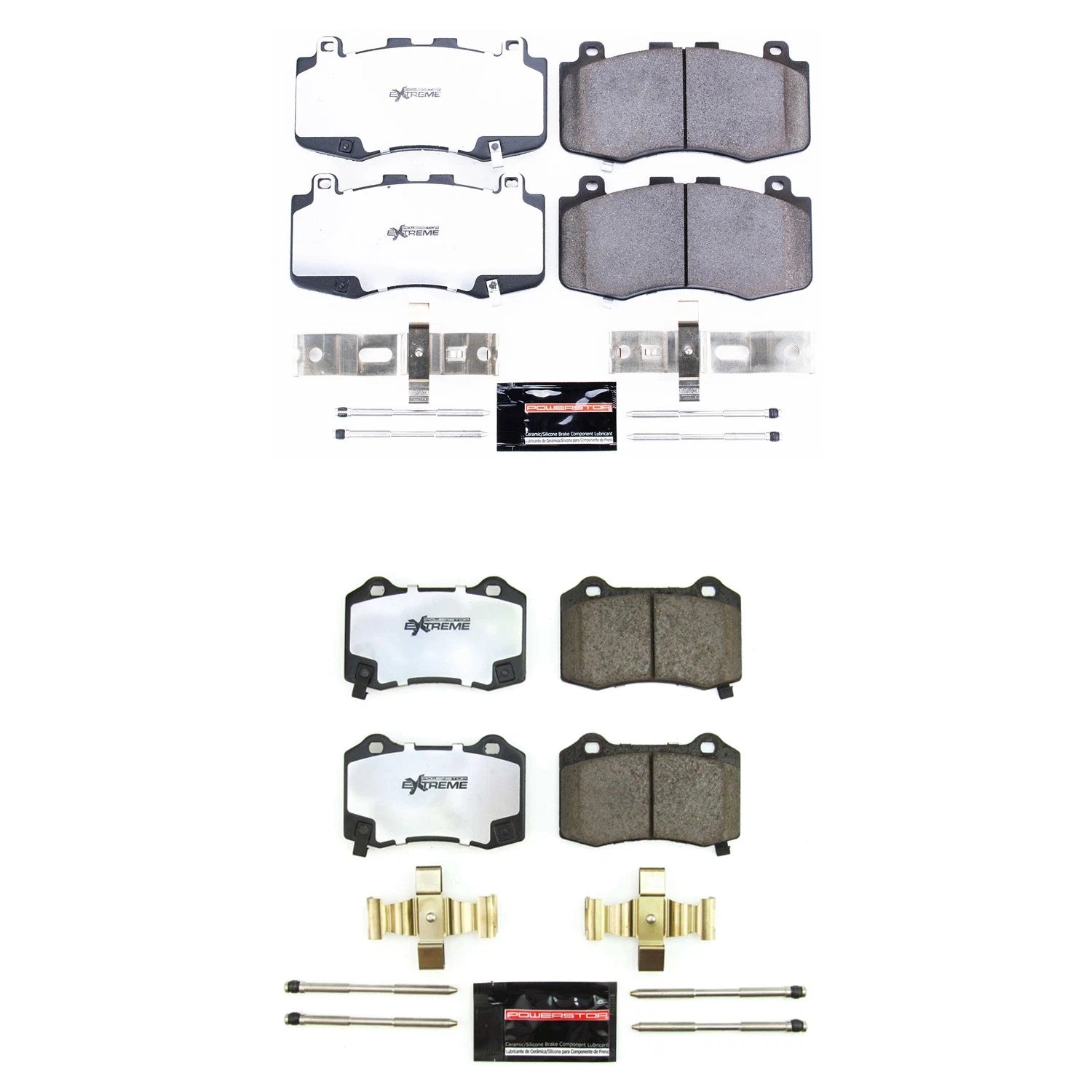 PowerStop Z36 Carbon-Fiber Ceramic Disc Brake Pads Kit for Durango (2011–2023)
