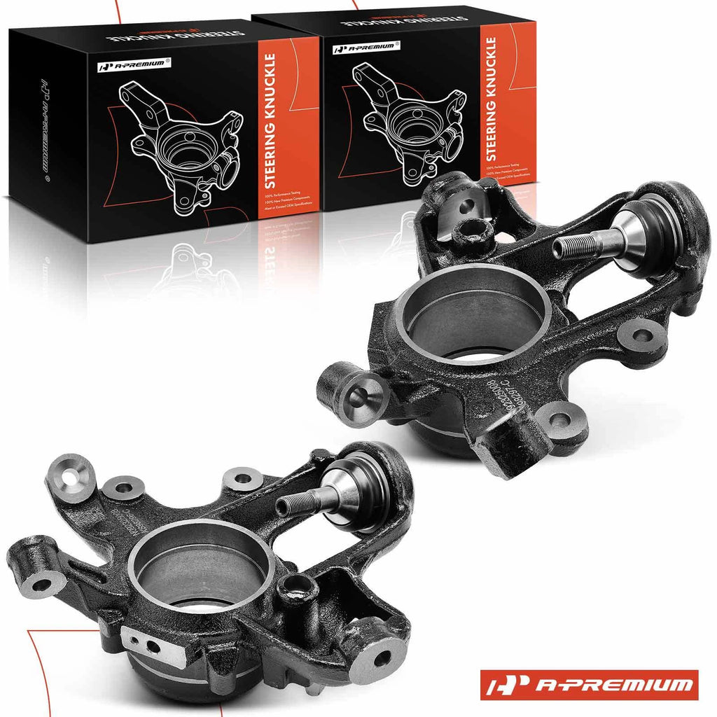 Pair Rear Steering Knuckles for Jeep Grand Cherokee (2012–2015) & Dodge Durango (2011–2015)