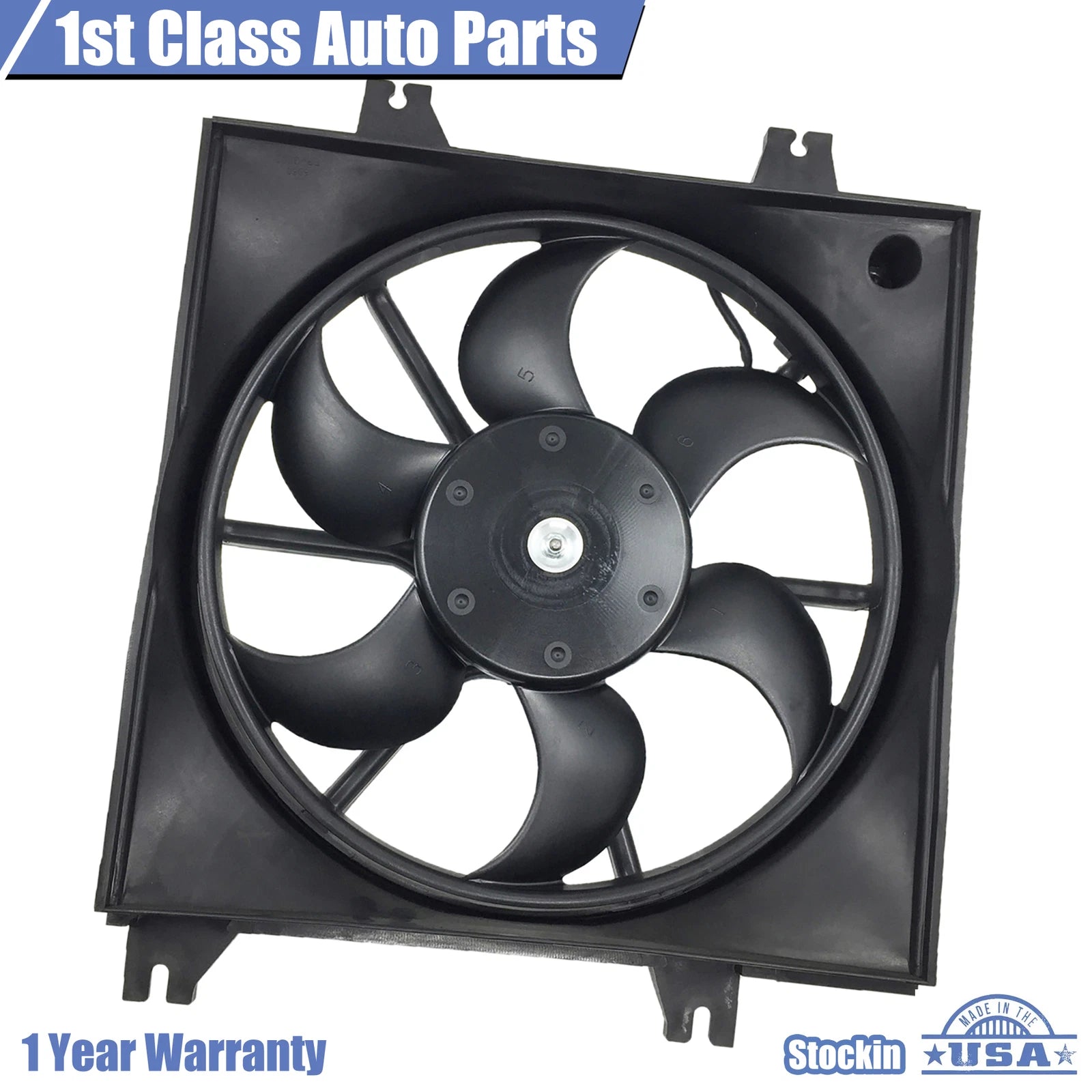 Radiator Cooling Fan Assembly for Hyundai Accent (2000-2006)