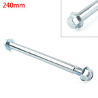 240mm Front Rear Wheel Hub M15 Axle Shaft for 110cc 125cc Dirt Bike