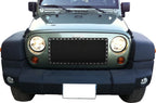 Upper Black Mesh Grille for Jeep Wrangler JK (2007-2018)