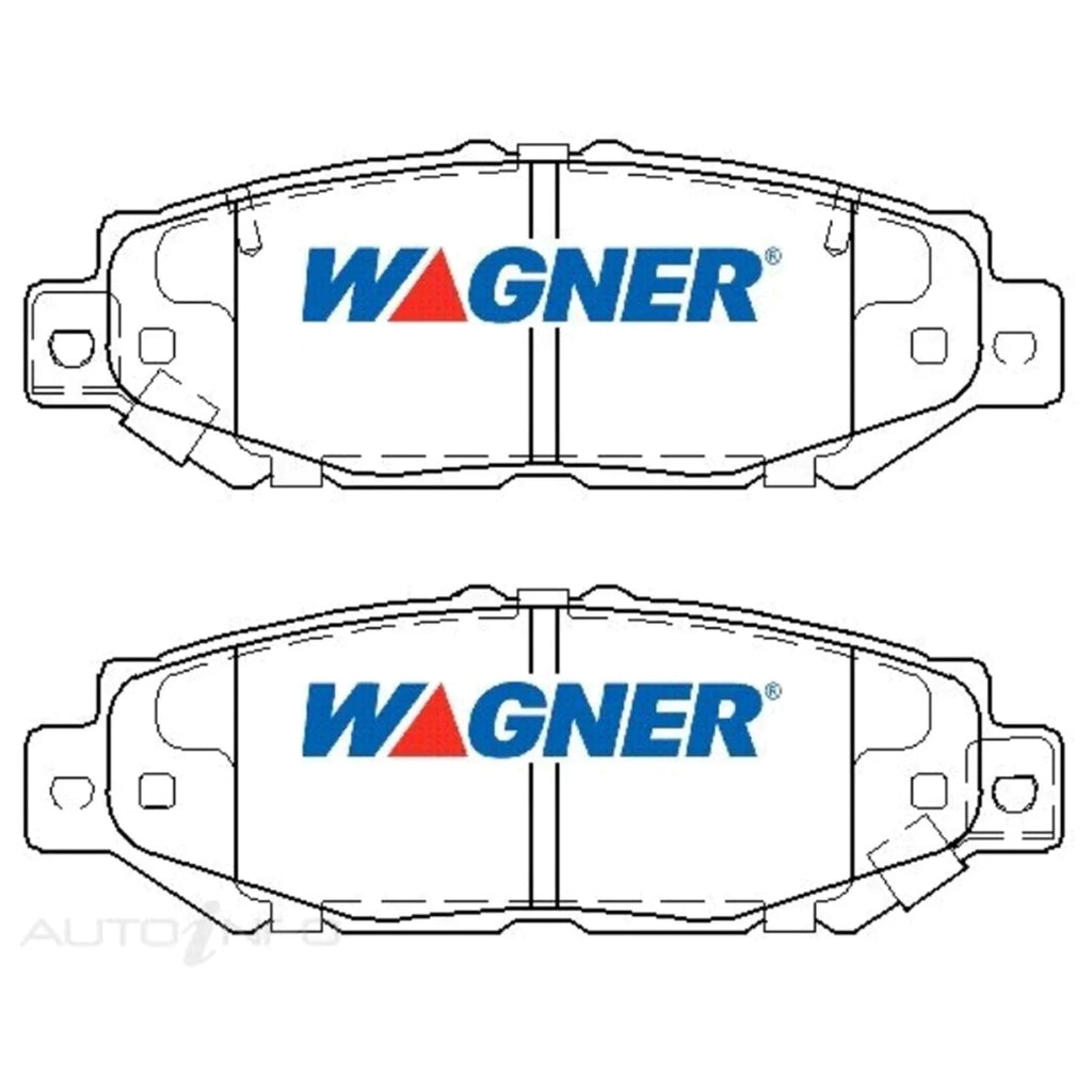 Rear Disc Brake Pad Set for Toyota Soarer (1991–1996)
