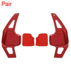 Aluminum Alloy Red Steering Wheel Shift Paddle for BMW F22 F23 F30 F31 F34